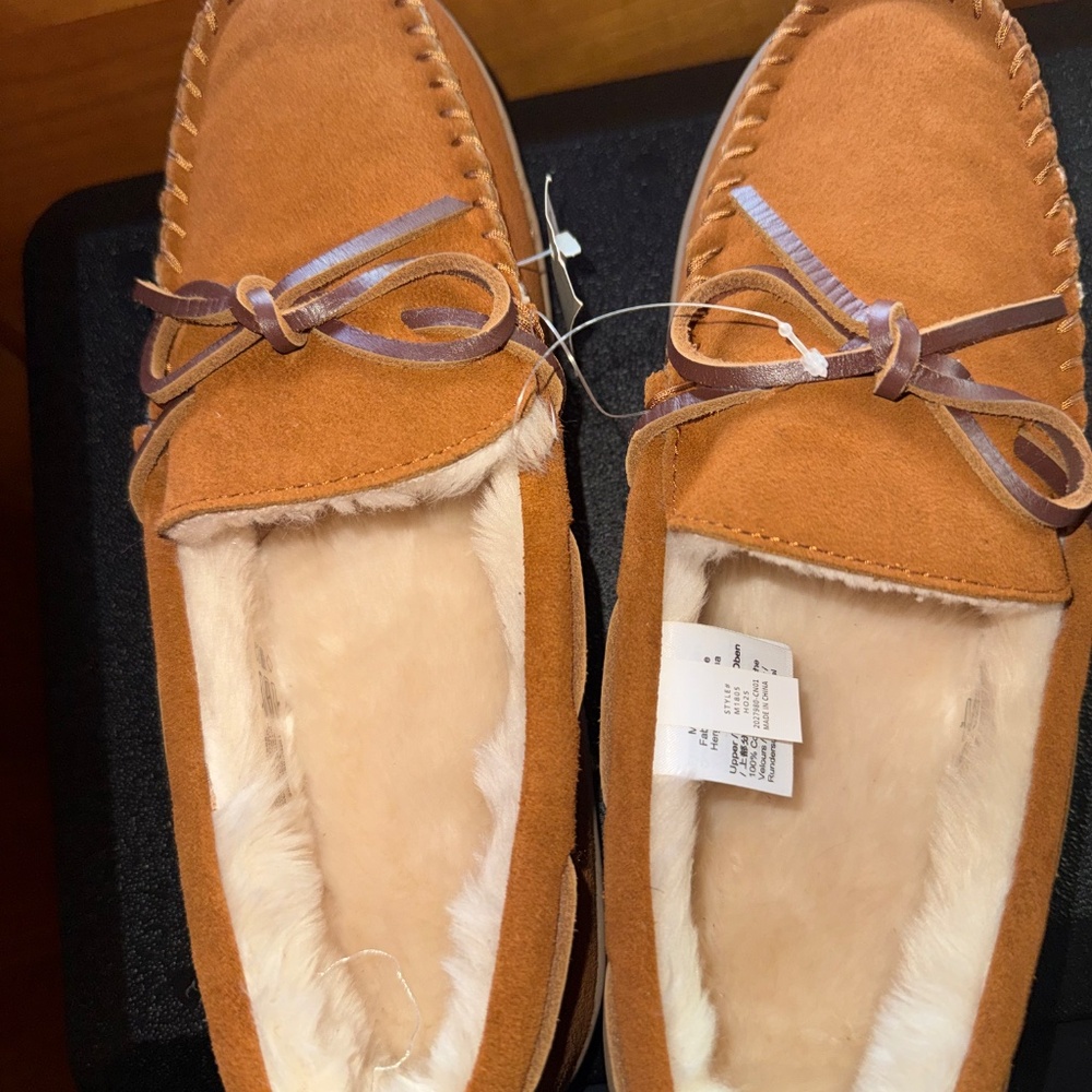 J. Crew Sherpa-lined Suede Slippers for Men